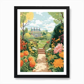 Leu Gardens Usa Illustration Illustration 1  Art Print