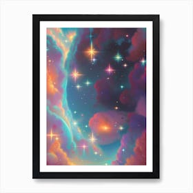 Fantasy Nebula Galaxy Art Print