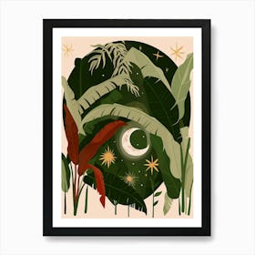 Night In The Jungle Art Print