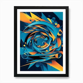 Abstract Painting 122 Art Print