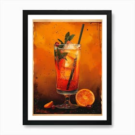 Aperol Spritz Art Print 148 Art Print