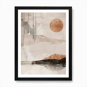 Abstract Landscape Painting 3 Art Print