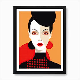 Asian Woman 1 Art Print