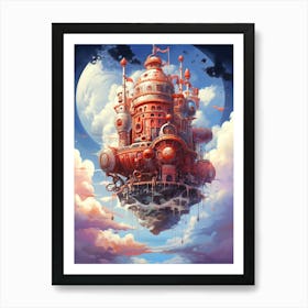 Castle In The Sky 8 Art Print