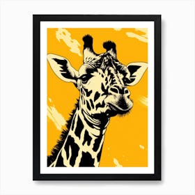 Giraffe 4 Art Print