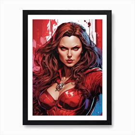 Avengers Black Widow 1 Art Print