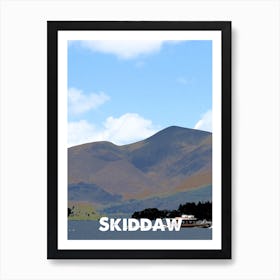 Skiddaw, Mountain, UK, Lake District, Nature, Climbing, Wall Print, Art Print