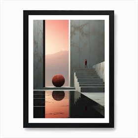 The world of fantasy. Surrealism 3 Art Print