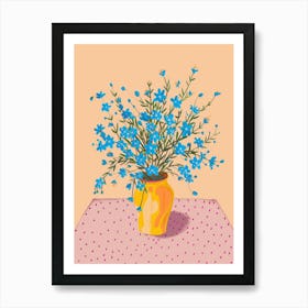 Forget Me Nots 1 Art Print