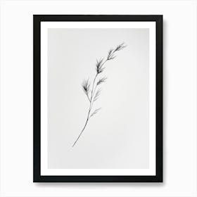 Leaf In The Wind Art Print