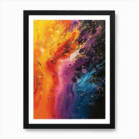 Splash Of Color Art Print