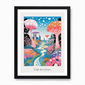 Poster Of Forte Dei Marmi, Italy, Illustration In The Style Of Pop Art 4 Art Print