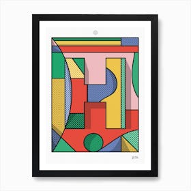 The Letter H Art Print