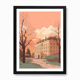 Bogota Colombia Travel Illustration 2 Art Print