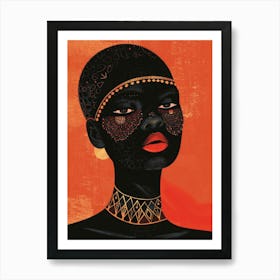 African Woman 70 Art Print