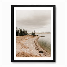 Lake Shore Views Art Print