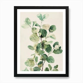 Eucalyptus painting Art Print