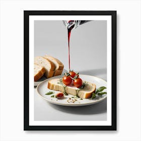 Glass Of Red Wine Poster