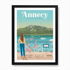 Annecy France Art Print