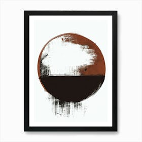 Wiesbaden Flow - Minimalist Bauhaus Art Print