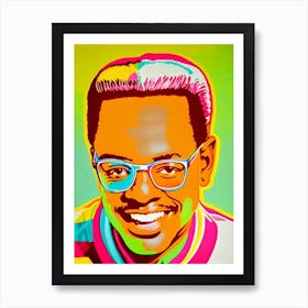 Bernie Mac Colourful Pop Movies Art Movies Art Print