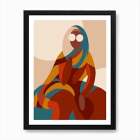 La Géometrie (adaptation) Art Print