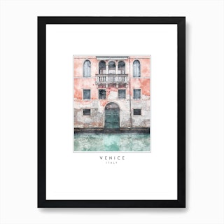 Venice Travel Poster print by Durro Art