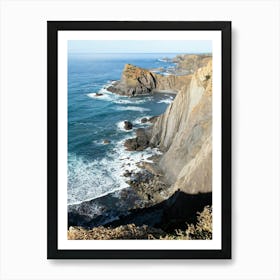 Portuguese Rough Coastline Art Print