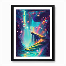 Psychedelic Painting 5 Art Print