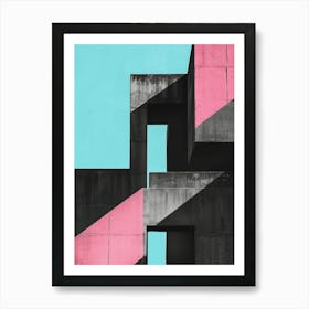 Brutalist002 Art Print