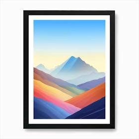 Mountain Landscape Art Print