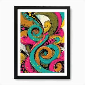 Psychedelic Art 2 Art Print