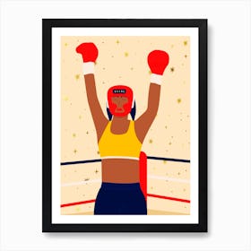 Boxing Art Print