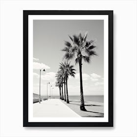 Cannes, France, Photography In Black And White 3 Art Print