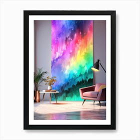 Rainbow Wall Art Art Print