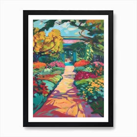 Chanticleer Garden Usa Painting 3 Art Print