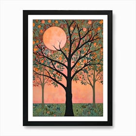 William Morris Tree Of Life 22 Art Print