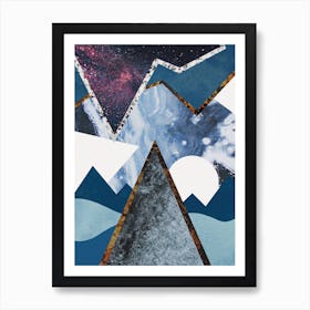 Abstract Alpine II Art Print