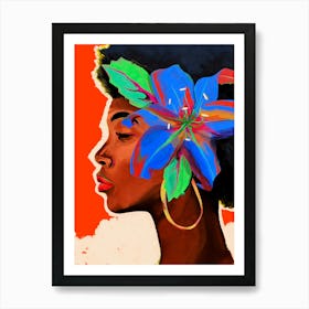 Girl in Brazil 4 Art Print