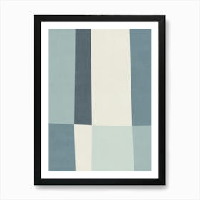 Composition Of Geometric Shapes 6 Art Print