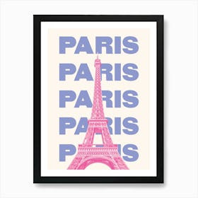 Paris Eiffel Tower Art Print