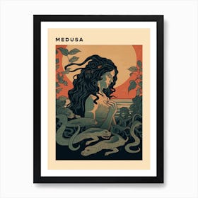 Medusa Poster Art Print