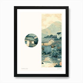 Ishigaki Japan 1 Cut Out Travel Poster Art Print