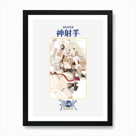 Ragnarok Online Sniper Female Art Print