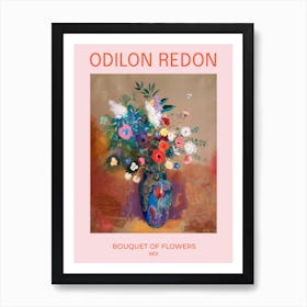 Bouquet Of Flowers, Odilon Redon Art Print