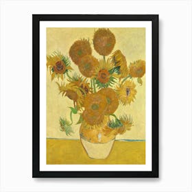 Sunflowers (1888), Vincent Van Gogh Art Print