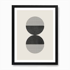 Abstract Circles 17 Art Print