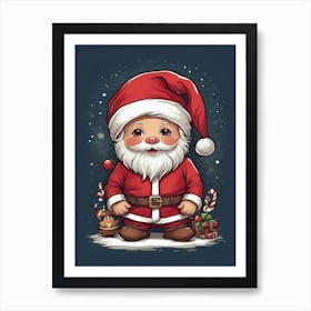 Santa Claus 5 Art Print