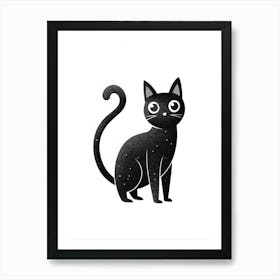 Black Cat 11 Art Print