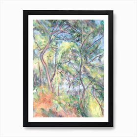 Undergrowth, Paul Cézanne Art Print